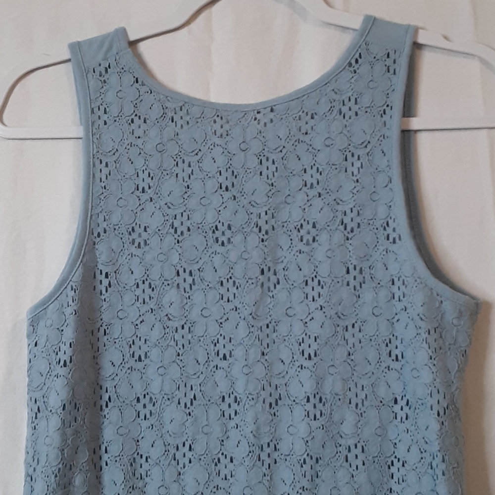 Lace Back Ruffle Hem Top - Picture 6 of 8